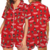 The Stranger Thing Movie Satin Pajamas Set For Women