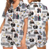 Law And Order Tv Series Satin Pajamas Set For Women