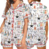 Hamilton Musical Short Satin Pajamas, Broadway Theater Pajamas, Musical Sleepwear, Alexander Hamilton Pajamas Set, Hamilton Fan Gift