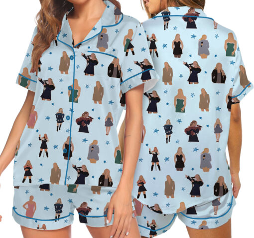 Stars Align Tour 2026 Festival Satin Pajama Set For Women