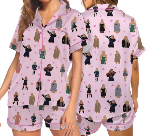 Stars Align Tour 2026 Festival Satin Pajama Set For Women