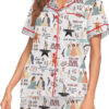 Hamilton Musical Short Satin Pajamas, Broadway Theater Pajamas, Musical Sleepwear, Alexander Hamilton Pajamas Set, Hamilton Fan Gift