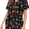 Darth Vader Santa Satin Pajamas Set, Star Wars Characters Pajamas