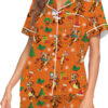 Christmas Disney Tigger Satin Pajamas Set For Women