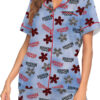 The Tranger Thing Movie Satin Pajamas Set For Women