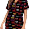 The Stranger Thing Movie Satin Pajamas Set For Women