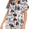Law And Order Tv Series Satin Pajamas Set For Women
