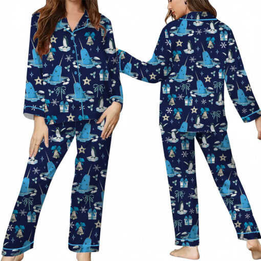 Bye Buddy Hope You Find Your Dad Satin Pajamas Set