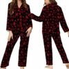 The Stranger Things Movie Satin Pajama Set For Women
