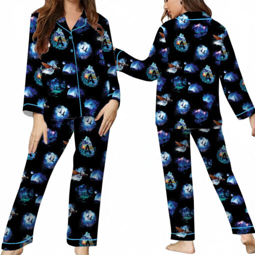 Avatar The Way Of Water Satin Pajamas Set For Women - Image 8