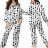 Toothless And Light Fury Satin Pajamas Set For Women