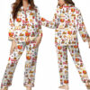 Christmas Mc Donald Pajamas Set, Mc Donald Pyjamas, McDonald Pajamas Women, Mc Donald Pattern Sleepwear, Food Lover Night Wear Pajamas