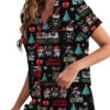 Darth Vader Santa Satin Pajamas Set, Star Wars Characters Pajamas
