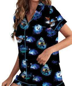 Alternative view of Avatar The Way Of Water Satin Pajamas Set For Women
