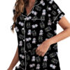 Toothless And Light Fury Satin Pajamas Set For Women