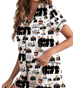 The Sopranos HBO TV Movie Satin Pajamas Set For Women