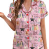 Hamilton Musical Short Satin Pajamas, Broadway Theater Pajamas, Musical Sleepwear, Alexander Hamilton Pajamas Set, Hamilton Fan Gift