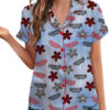 The Tranger Thing Movie Satin Pajamas Set For Women