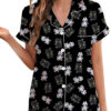 Toothless And Light Fury Satin Pajamas Set For Women