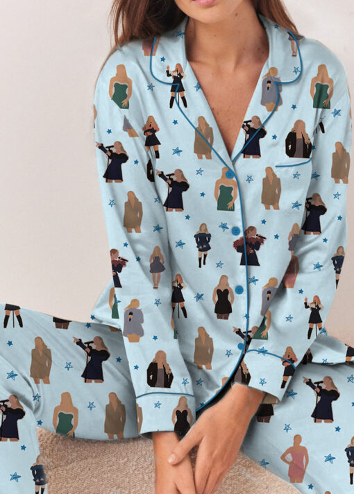 Stars Align Tour 2026 Festival Satin Pajama Set For Women