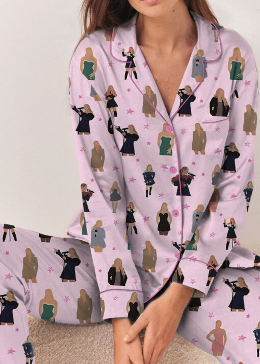 Stars Align Tour 2026 Festival Satin Pajama Set For Women