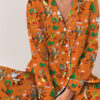 Christmas Disney Tigger Satin Pajamas Set For Women