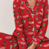 The Stranger Thing Movie Satin Pajamas Set For Women