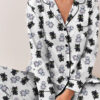 Toothless And Light Fury Satin Pajamas Set For Women