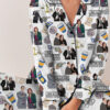 Law And Order Tv Series Satin Pajamas Set For Women