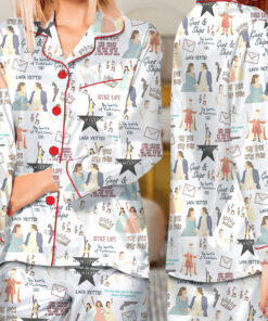 Hamilton Musical Short Satin Pajamas, Broadway Theater Pajamas, Musical Sleepwear, Alexander Hamilton Pajamas Set, Hamilton Fan Gift