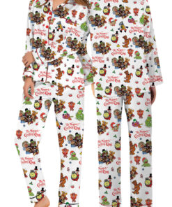Christmas Muppet Show Pajama Set, Muppet Christmas Carol Pajamas, Christmas Cartoon Character Sleepwear, Fun Cozy PJs, Christmas Gifts