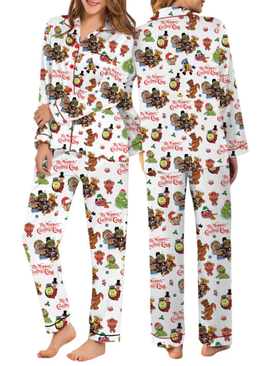 Christmas Muppet Show Pajama Set, Muppet Christmas Carol Pajamas, Christmas Cartoon Character Sleepwear, Fun Cozy PJs, Christmas Gifts