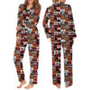 Stranger Things Movie Satin Pajamas Set For Women