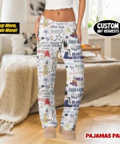 Alternative view of Aesthetic Star Satin Pajamas Set For Women