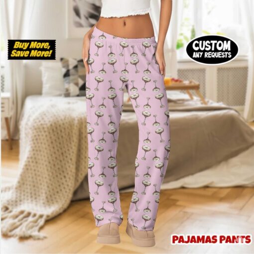 Women's Cocktail Espresso Martini Satin Pajama Pants For Women - Image 3