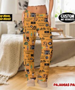 Alternative view of Formula 1 Racing Game Fans F1 Satin Pajamas Pants For Women