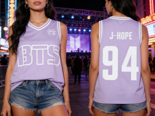 Custom BTS Kpop Basketball Jersey, Personalized Army Fan Merch, Arirang Tour Uniform - Image 2