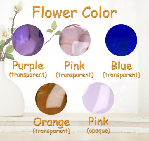 Glass Everlasting Tulips, Mom Flower Gift, Hand Blown Glass Potted, Mothers Day Gifts - Image 10