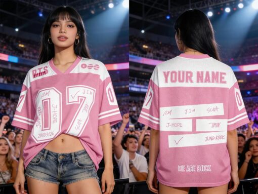 Custom BTS Kpop Multiple Colors Jersey, Personalized Army Fan Merch, Arirang Tour Uniform - Image 7