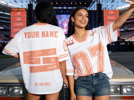 Custom BTS Kpop Multiple Colors Jersey, Personalized Army Fan Merch, Arirang Tour Uniform - Image 8