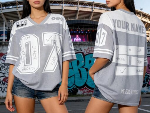 Custom BTS Kpop Multiple Colors Jersey, Personalized Army Fan Merch, Arirang Tour Uniform - Image 11