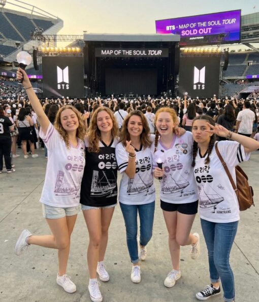 BT21 Football Jersey Shirt, Custom BT21 Merch Jersey Shirts, BT21 Jerseys For Teen Girl Football Kpop Fan, World Tour 2026 - Image 3