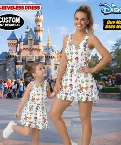 Disney Toy Story Dress, Woody Buzz Jessie Skater Dress, Toy Story Land Vacation Outfit, Magical Park Summer Dress, Matching Mother Daughter