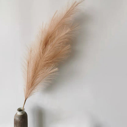 100CM Artificial Pampas Grass, Light Coffee