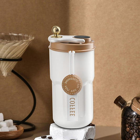 420ml Smart Thermos LED Temperature Display Tumbler Coffee Cup