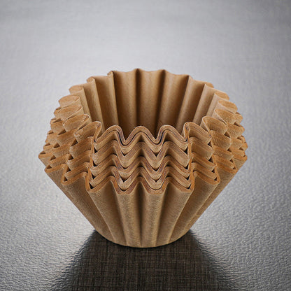 50 Pcs Wave Coffee Dripper Hand Brewed Coffee Filter Paper