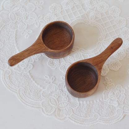 New Style Measuring Spoon Coffee Beans Small Wooden Spoon