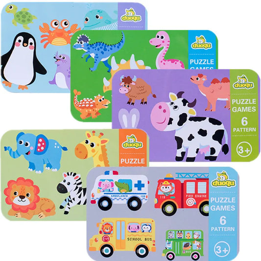 Montessori Baby Puzzle Educational Toys