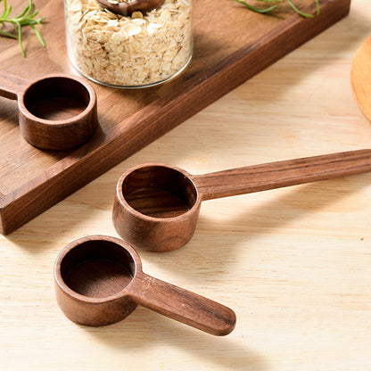 2PCS Wooden Measuring Coffee Spoon