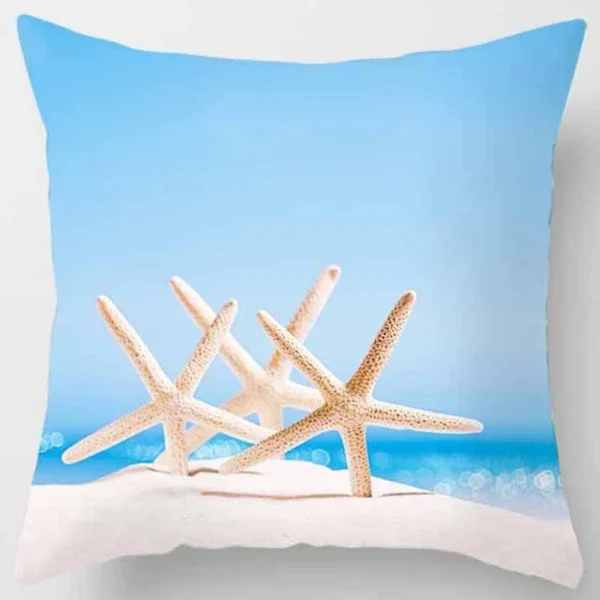 Set of 3 Beach Vibe Printing Pillowcases Cushion Cover, 45x45cm - Image 3